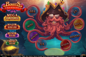 Bonny’s Treasure – Harta Karun Lautan dari Microgaming