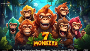 7 Monkeys – Slot Hutan Tropis Penuh Warna dan Kejutan