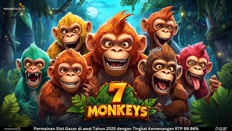 7 Monkeys – Slot Hutan Tropis Penuh Warna dan Kejutan